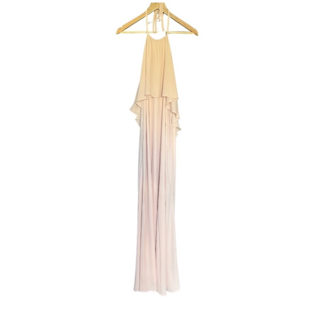 Show Me Your MuMu Pink Halter Maxi Dress